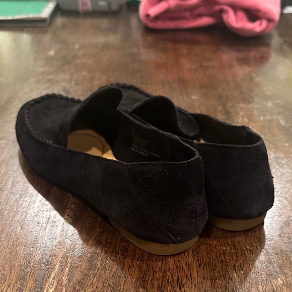 Born Womens Dark Suede Loafers - Picture 4 of 6
